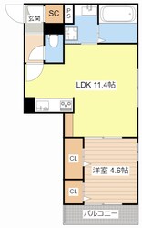 アイル東近江の物件間取画像